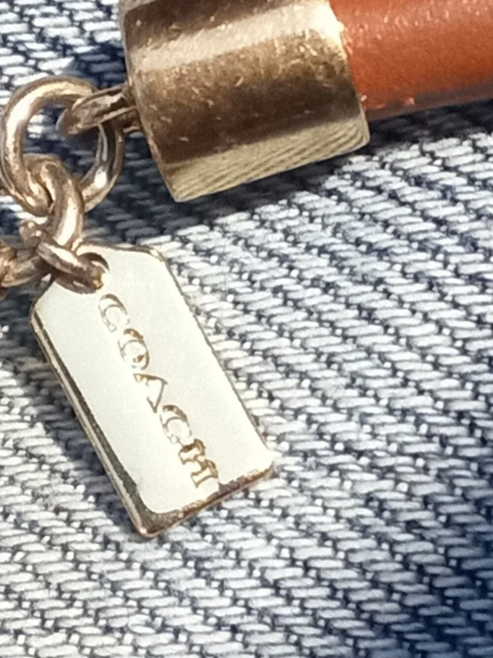Authentic Coach Leather Bracelet